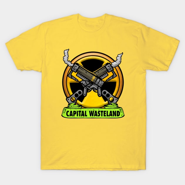 CAPITAL WASTELAND T-Shirt by theanomalius_merch